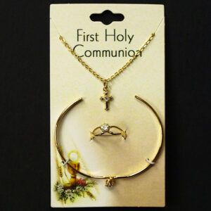Girl’s First Holy Communion Jewelry Set