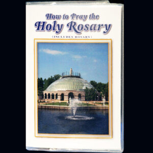 How to Pray the Rosary Book with Rose Scented Rosary