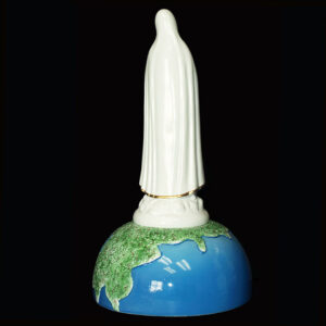 Our Lady of Fatima on Globe Statue