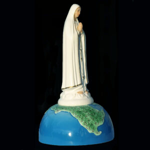 Our Lady of Fatima on Globe Statue