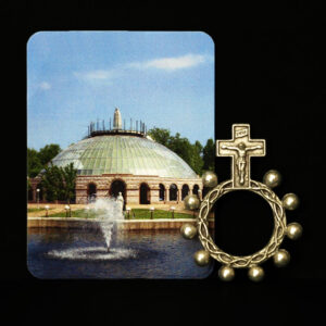 Basilica Holy Card with Finger Rosary